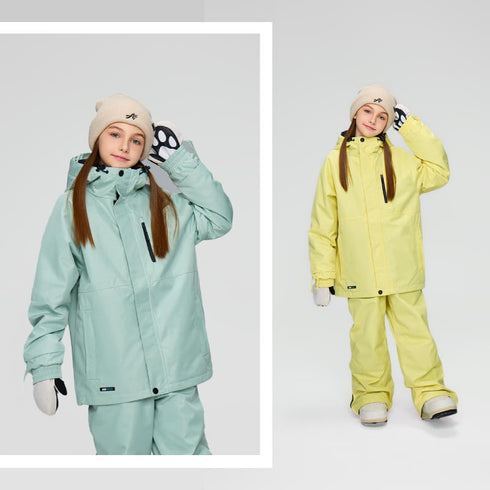 【10月上旬発送予定】 ASHGREEM アッシュグリーム キッズ スノーウェア上下セット AJR-50SET
